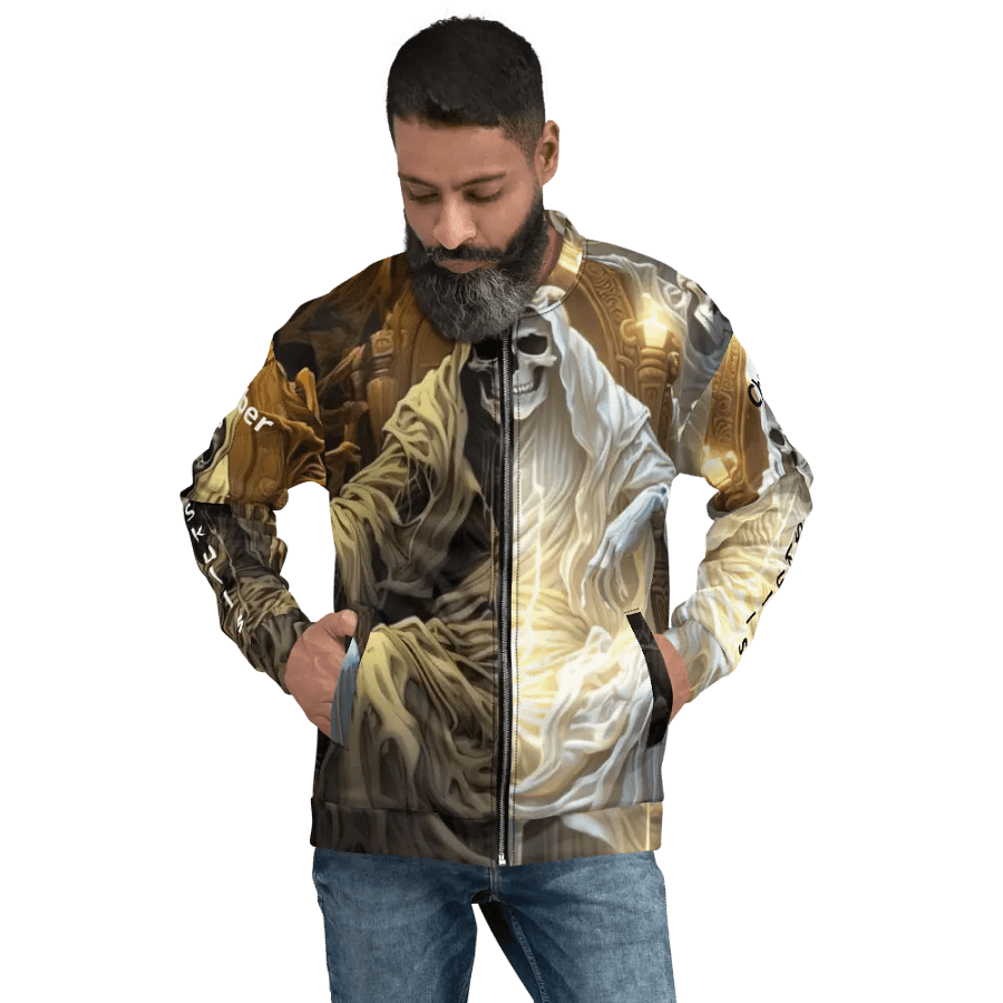 Throne of Bones Bomber Jacket product image (9)