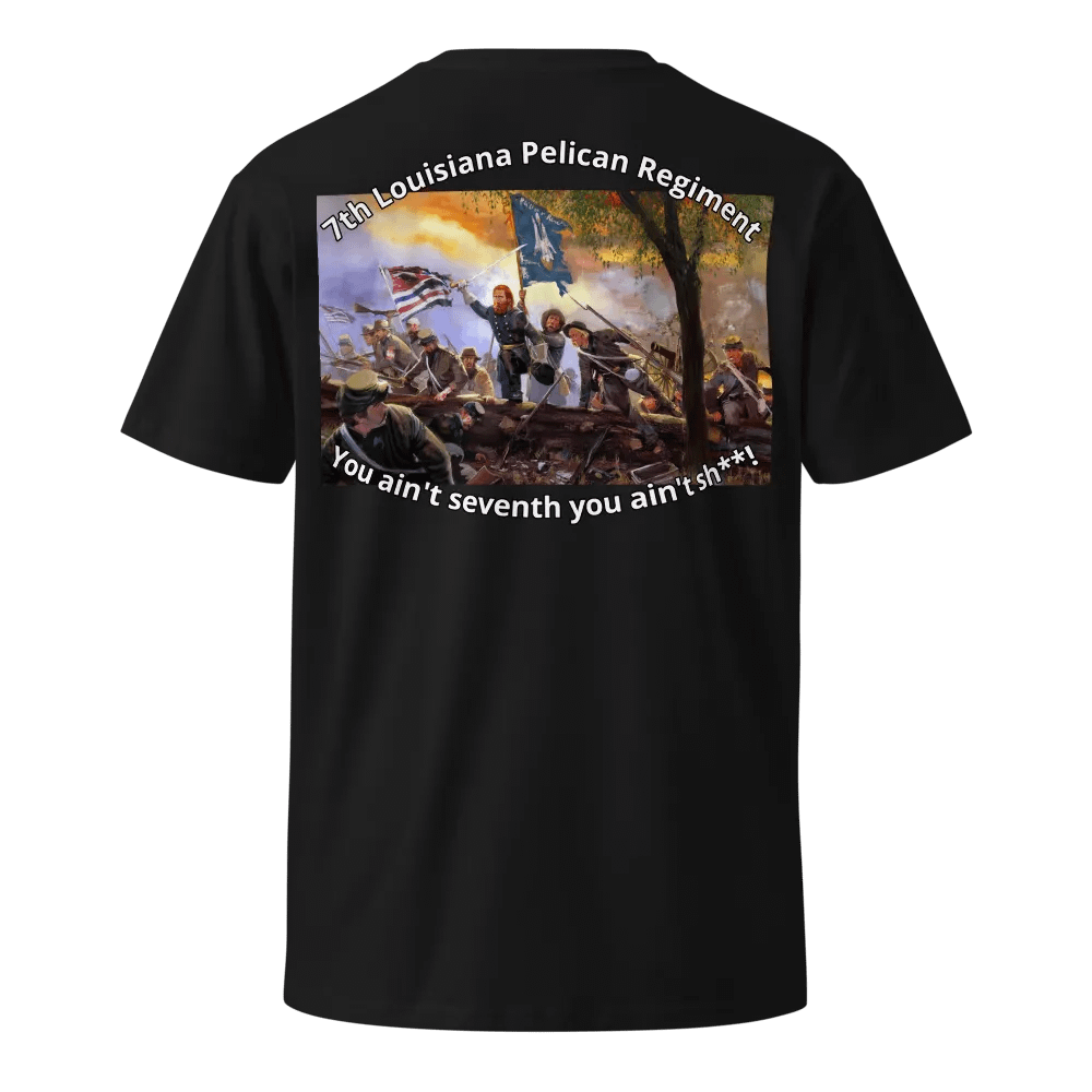 7th LA Pelican Regiment Unisex T Shirt product image (7)