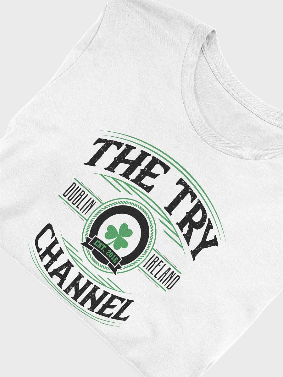 TRY Collegiate Tee - Black Design product image (12)