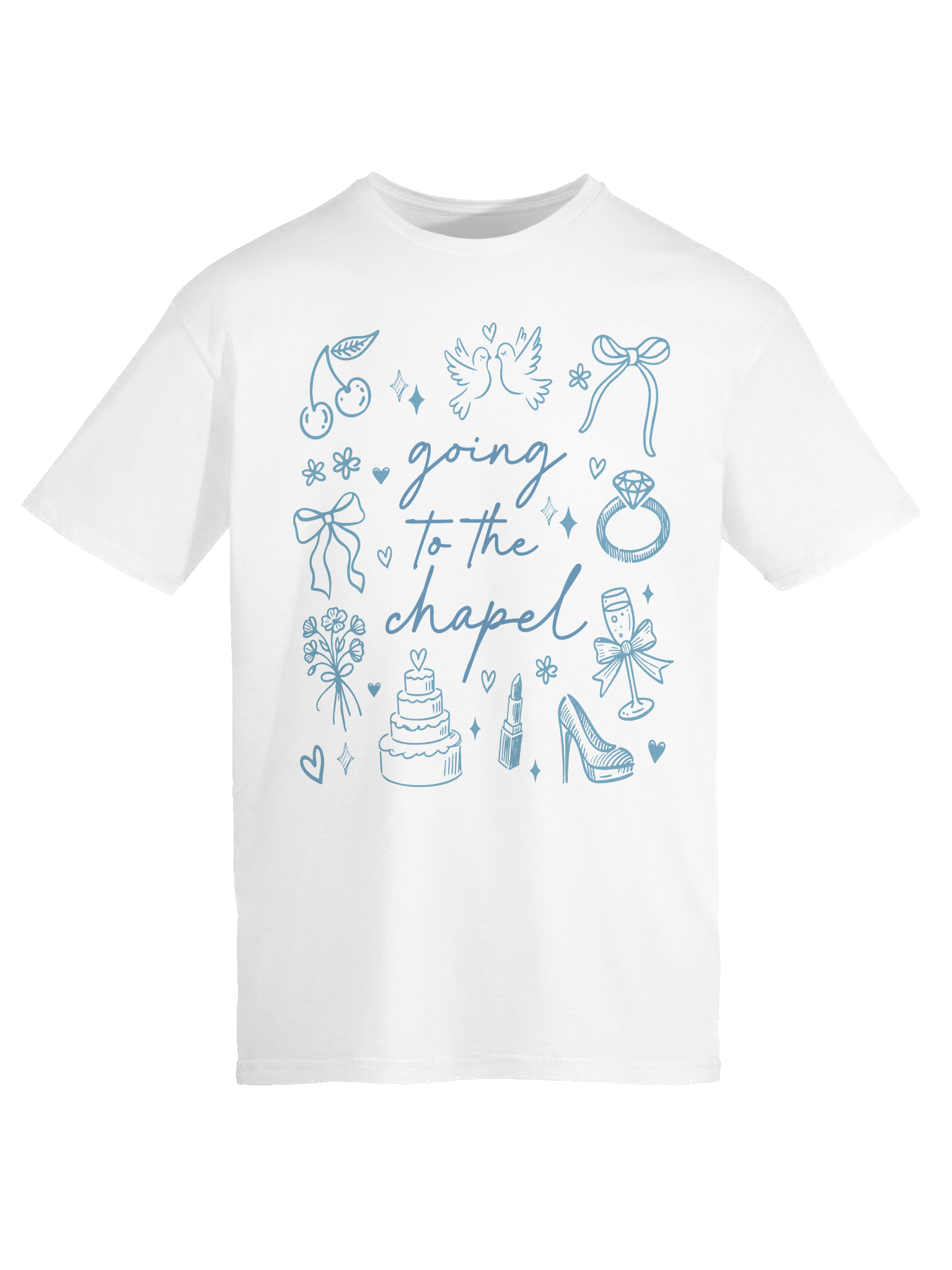 Going to the Chapel Shirt – Wedding Graphic Tee | Bride to Be Shirt, Engagement Gift, Bridal Shower Outfit, Bachelorette Party Tee product image (33)