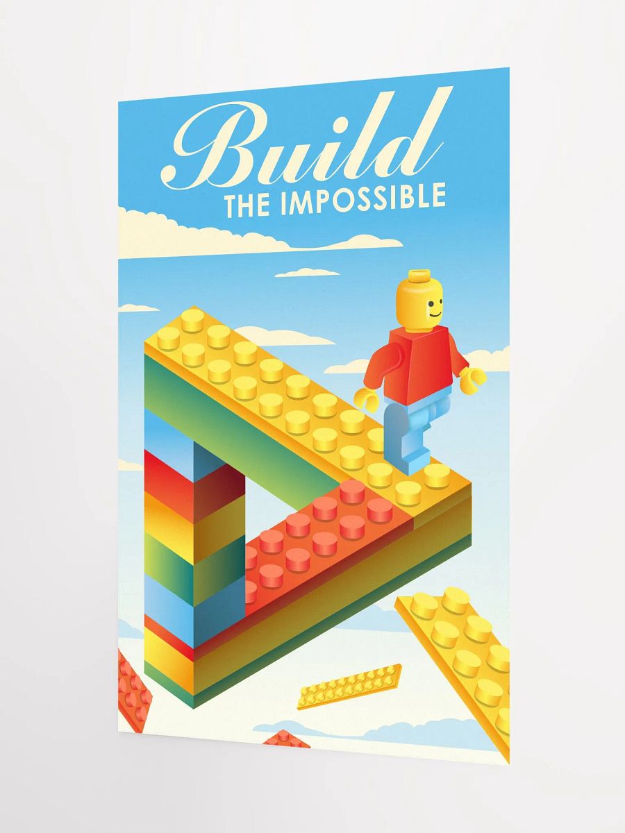Build The Impossible Triangle | Limited Edition Poster product image (4)