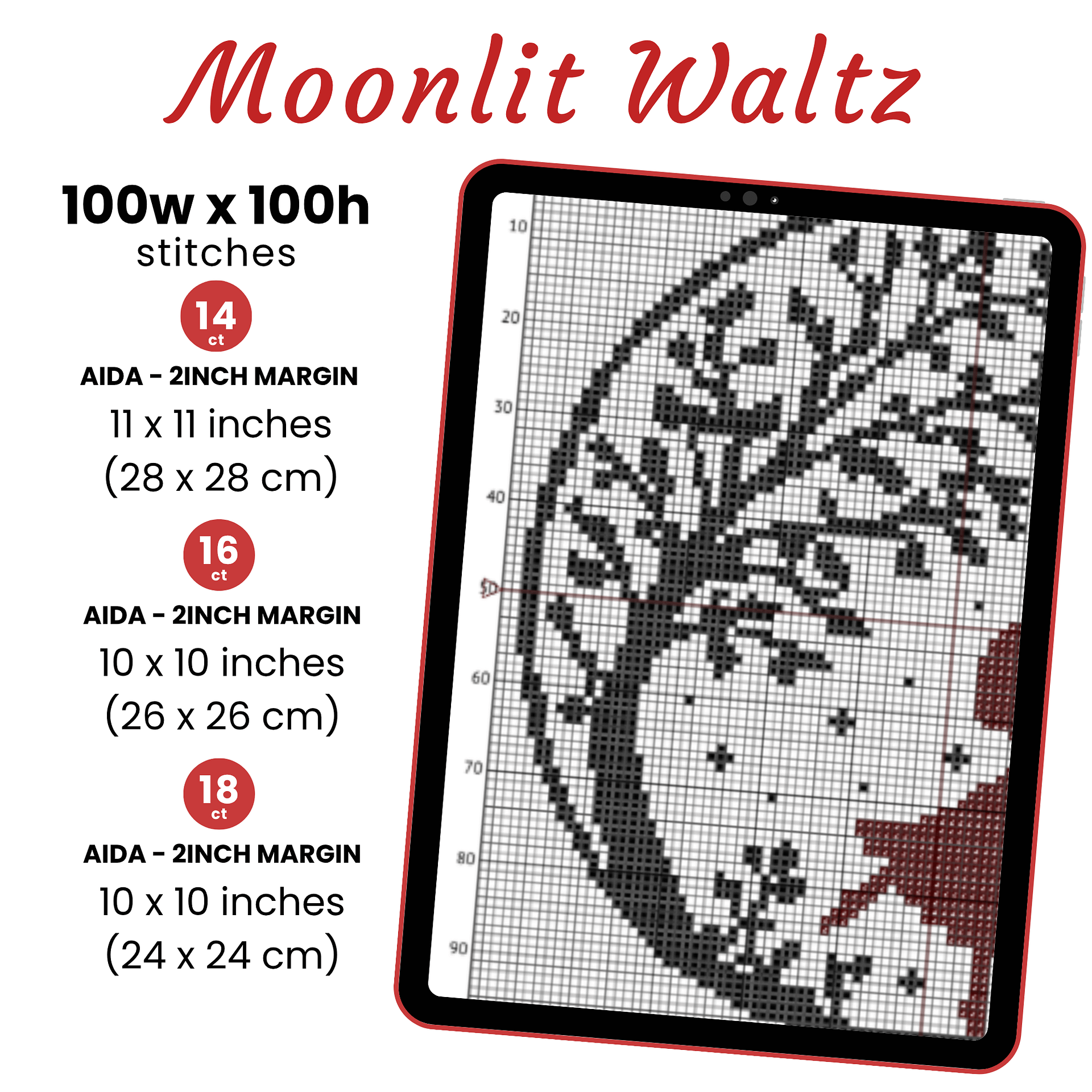 Moonlit Waltz Cross Stitch Pattern product image (2)