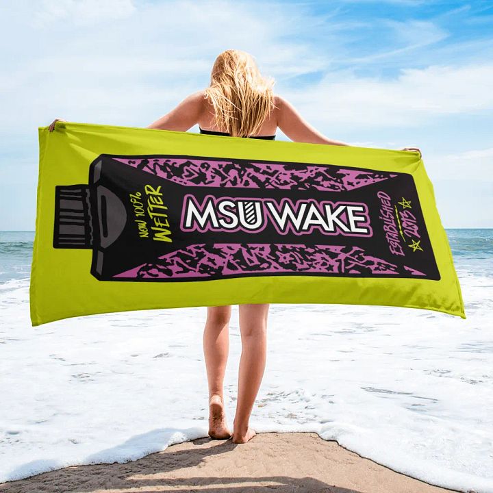 MSU Wake Drinkbox Towel product image (2)