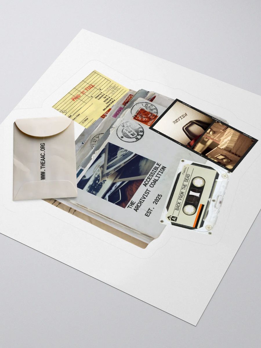 THE AAC ARCHIVES COLLAGE STICKER product image (9)