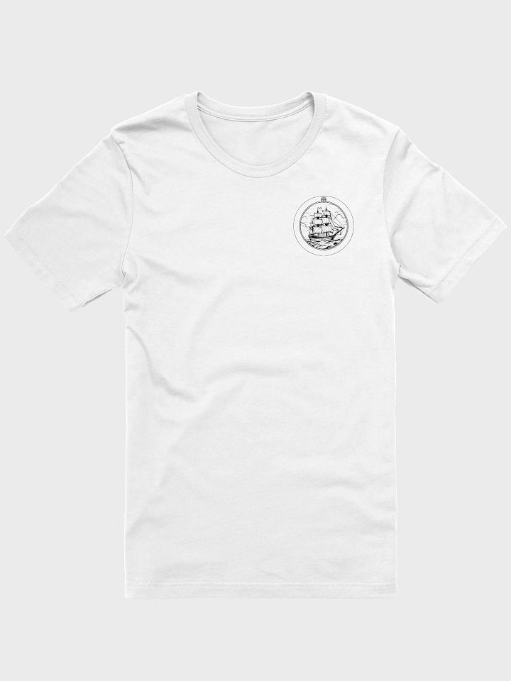 Light T-shirt with black transparant logo without name product image (2)