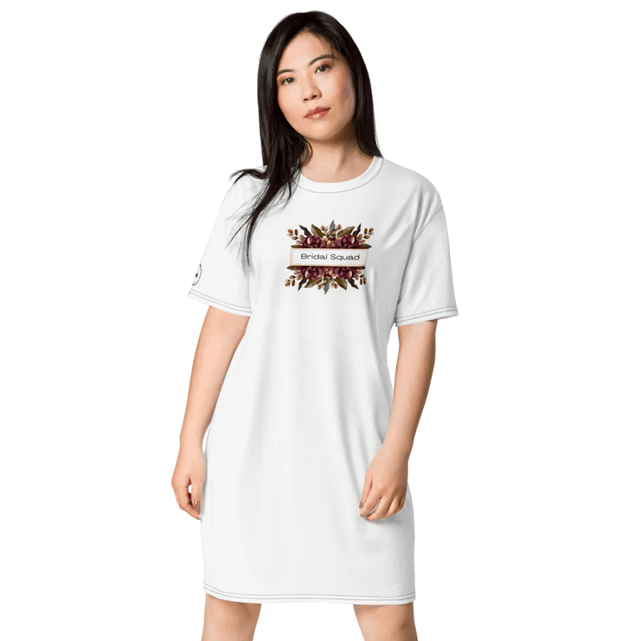 Bridal Squad T-Shirt 011 Bouquet Logo Dress product image (1)