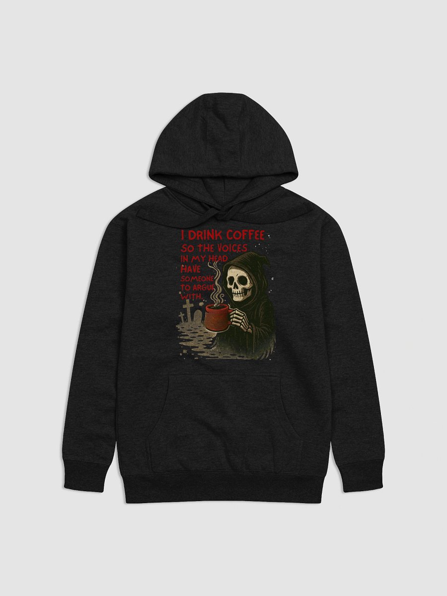 Sarcastic Reaper Coffee Hoodie product image (7)