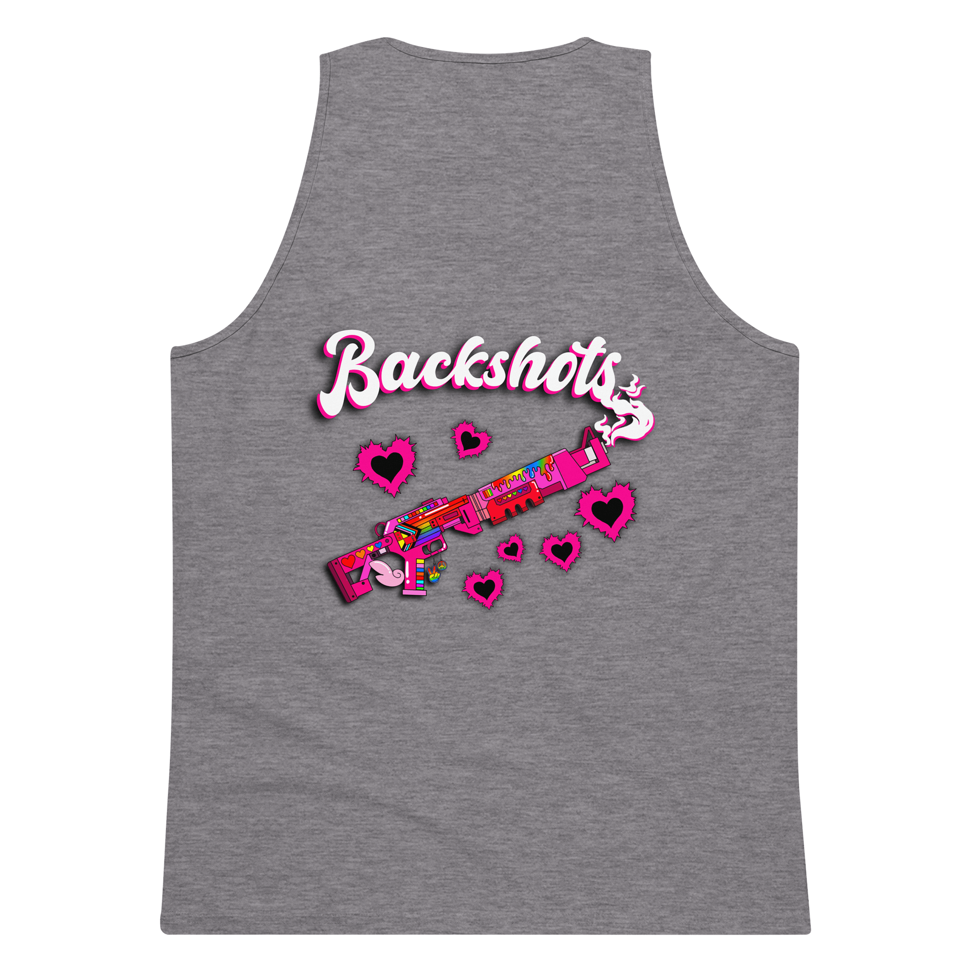 Girly pop Backshots Men's Tank top product image (61)