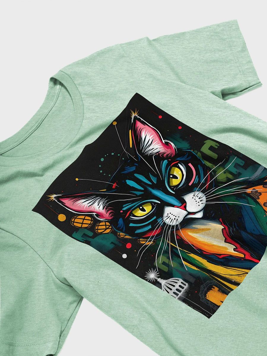 mystery kitty Iconic Bella+Canvas Supersoft Tee product image (3)
