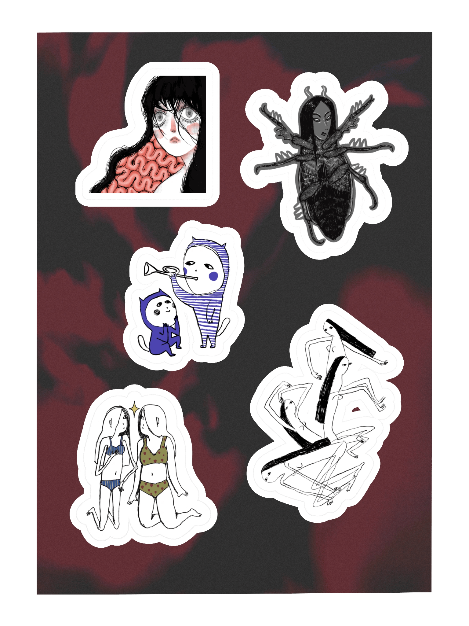 Sticker Sheet #1 product image (3)