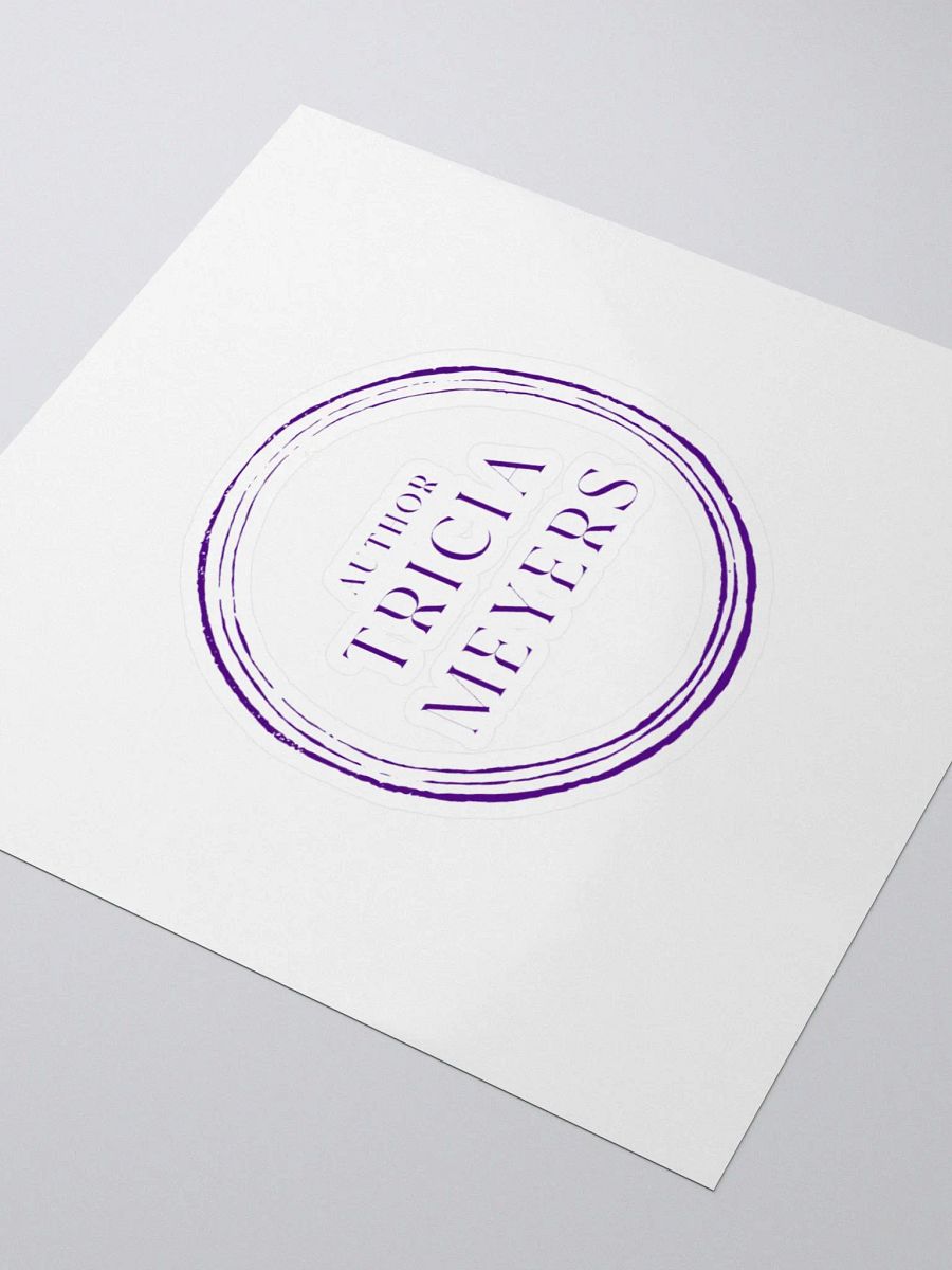 Author Tricia Meyers Emblem Stickers product image (3)
