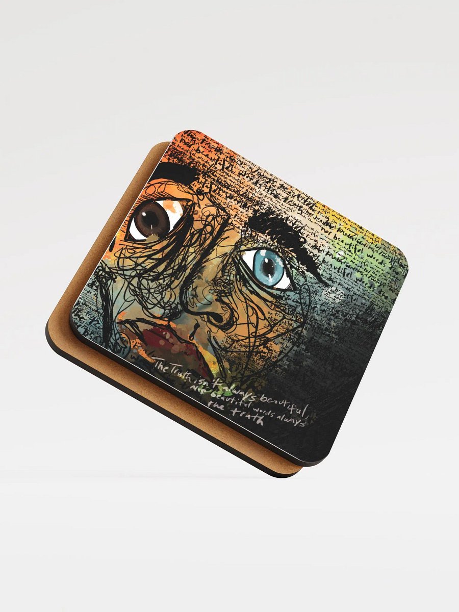 Truth Isnt Always Beautiful Coasters product image (1)