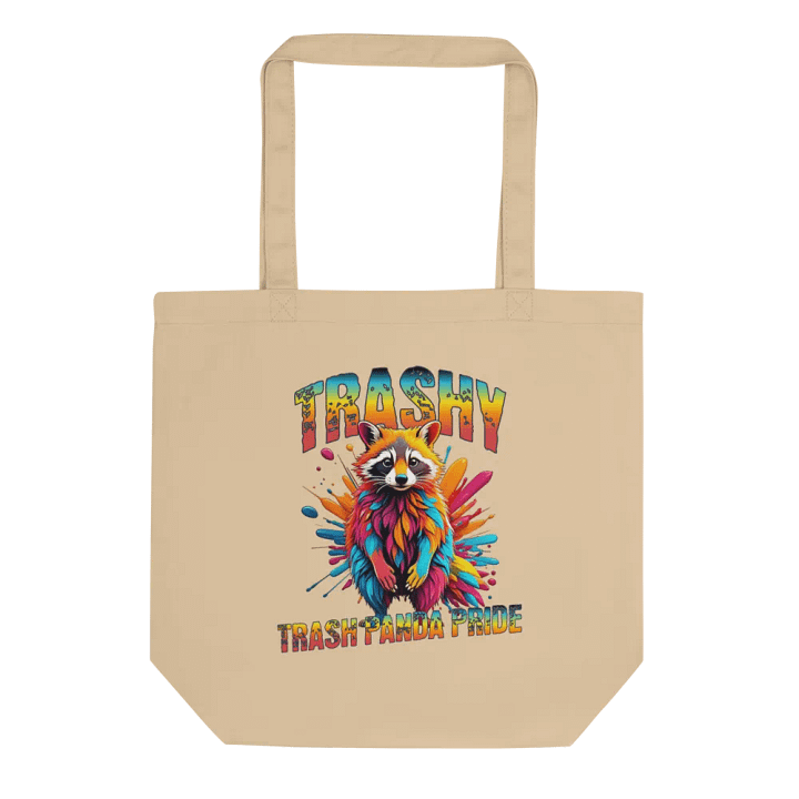 Trashy Trash Panda Pride Raccoon Eco Tote product image (1)
