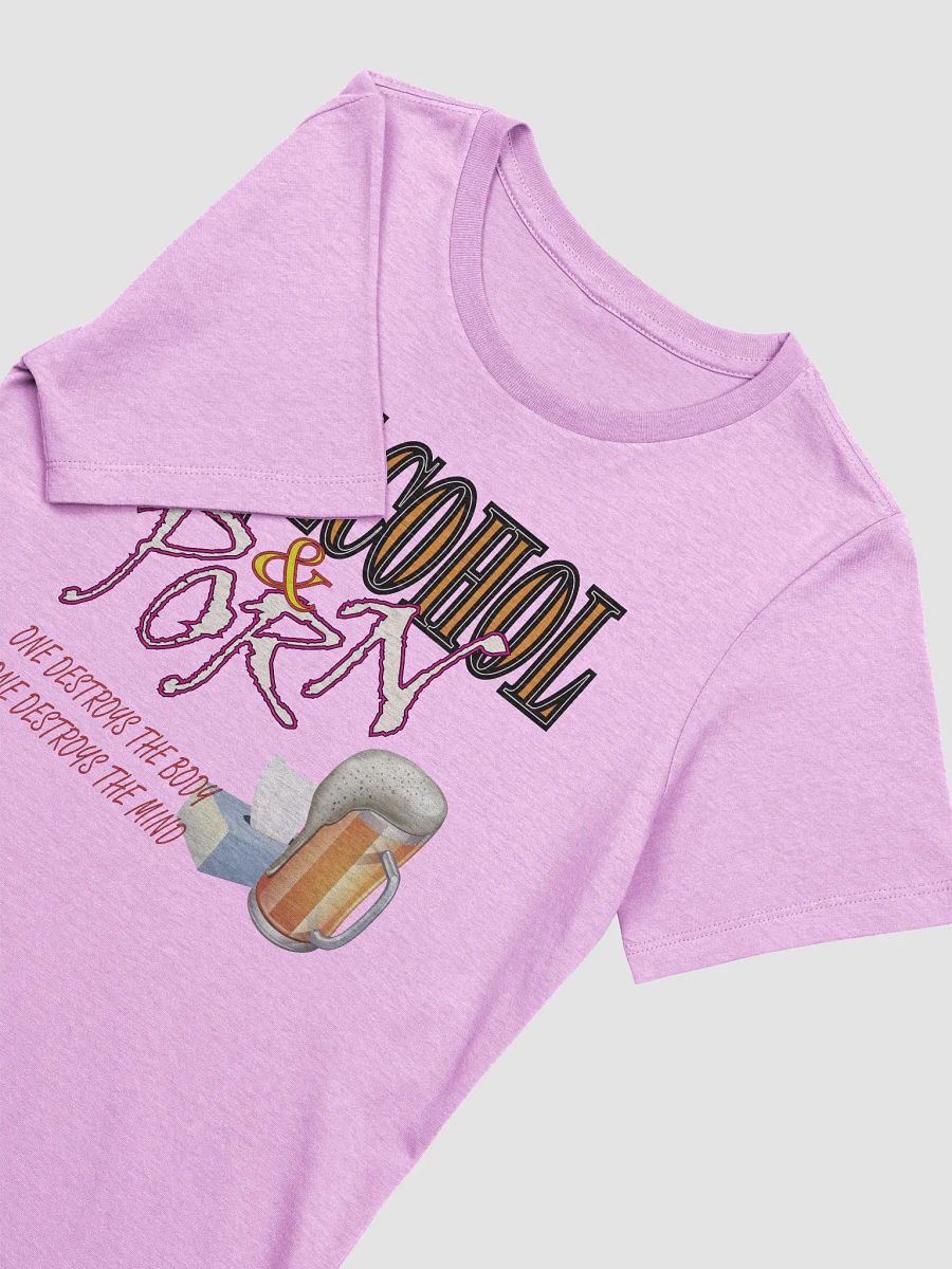 Alcohol & Porn - Bella+Canvas Women's Supersoft Relaxed-fit T-Shirt product image (1)