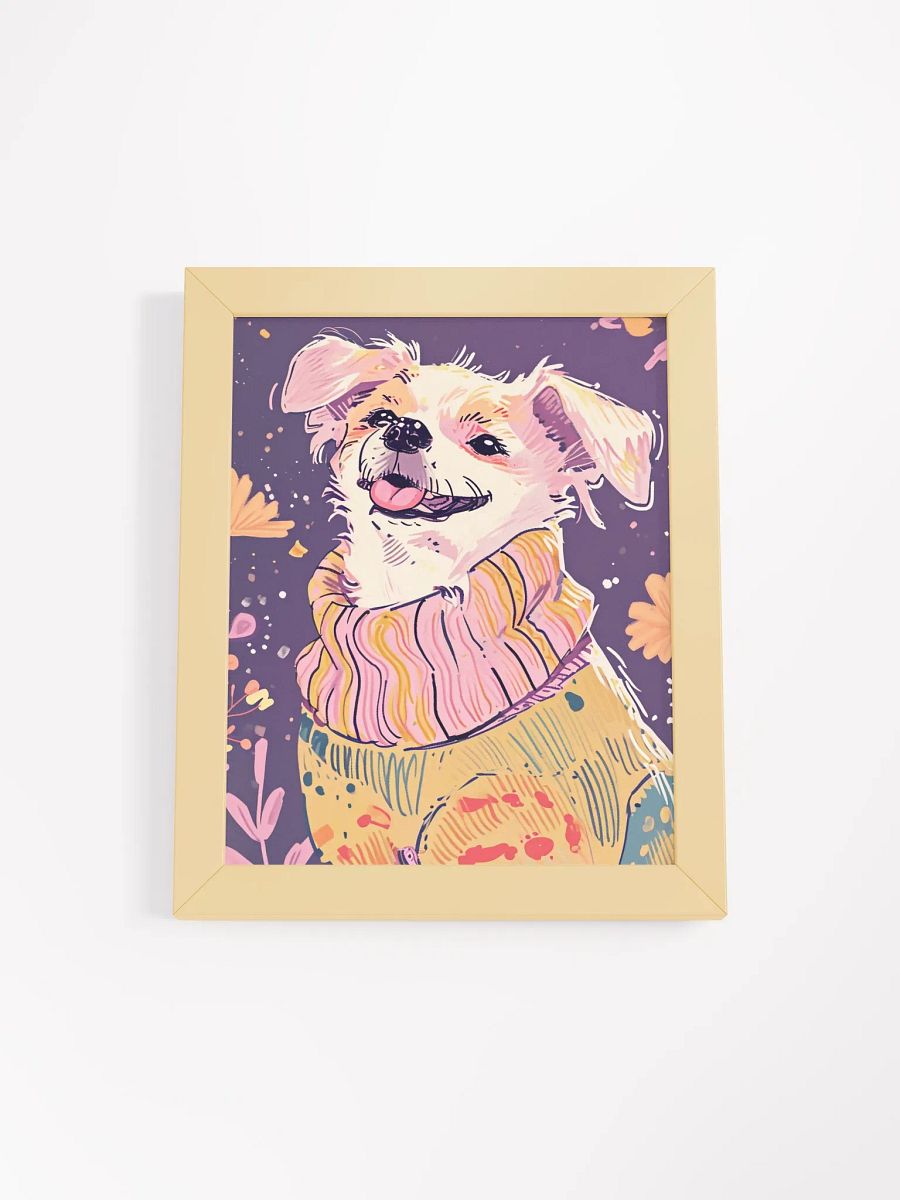 Whimsical Canine Delight Poster product image (1)