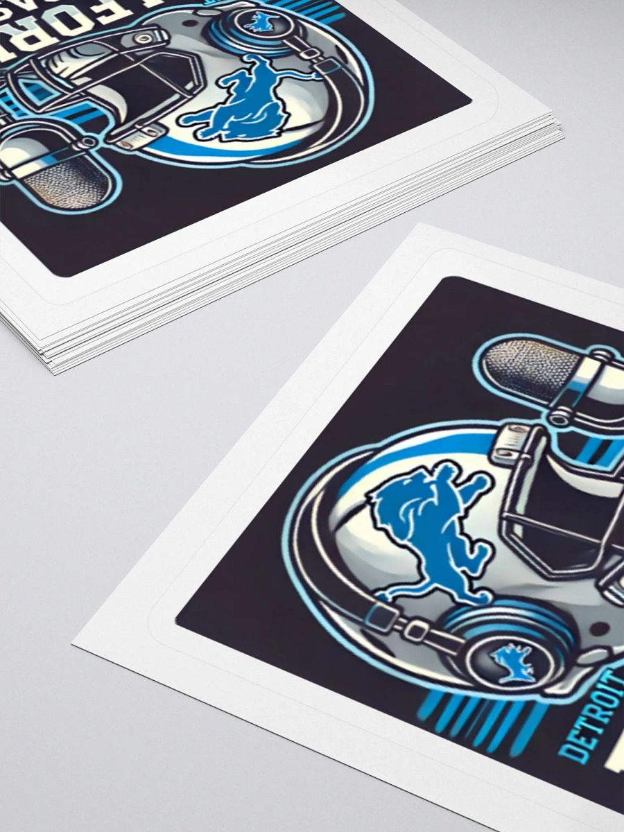🦁 Detroit Lions Fan Forum Podcast Stickers 🏈 product image (10)