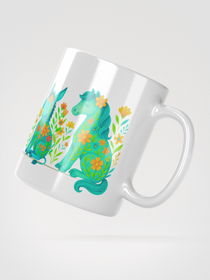 Mug Blanc - Ferme Fleurie Tropicale Série 3 - Cadeau Original product image (2)