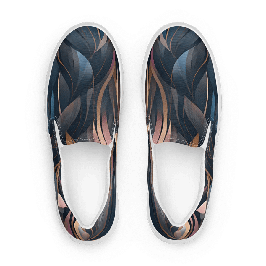 Feathered Harmony Canvas Slip-Ons product image (5)