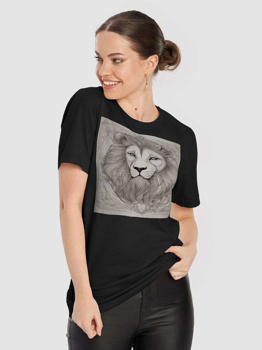 Unisex Leo Zodiac T-Shirt - Majestic Lion Design, Astrology Gift product image (9)