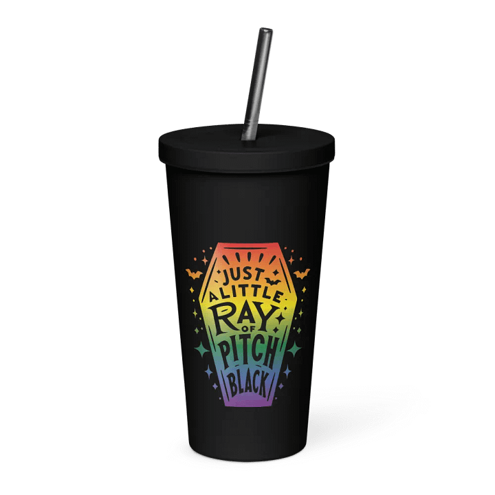 Little Ray Pride Flag Insulated Tumbler product image (1)