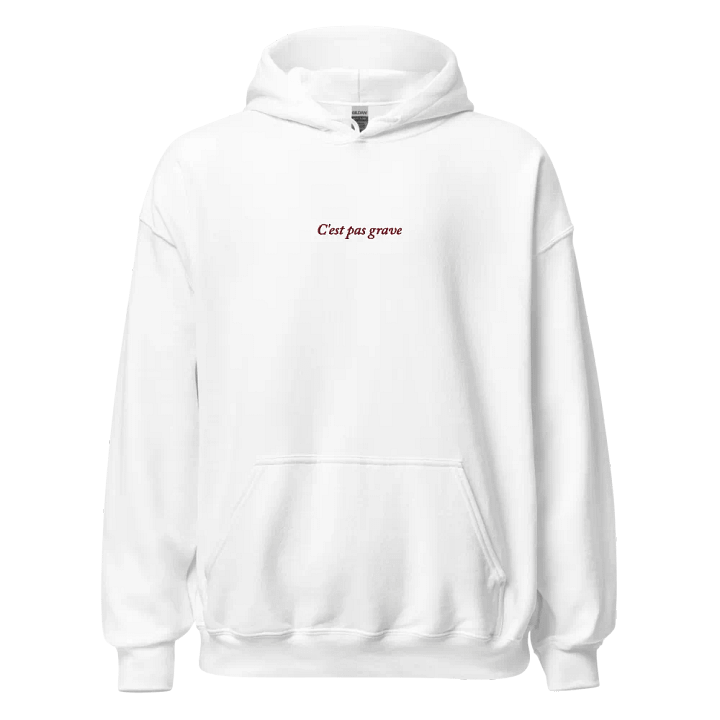 C'est pas grave Hoodie product image (1)