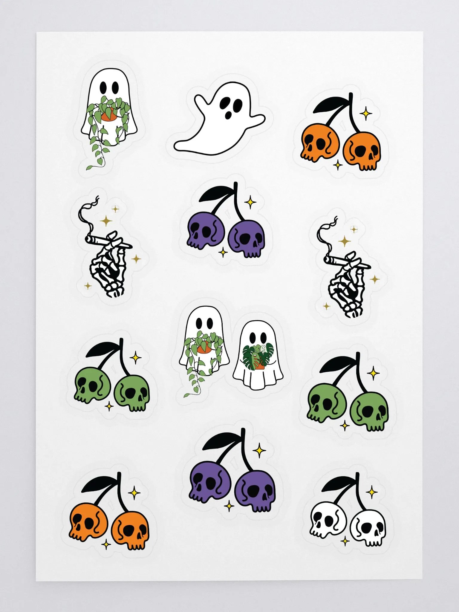 halloween essentials sticker sheet product image (3)