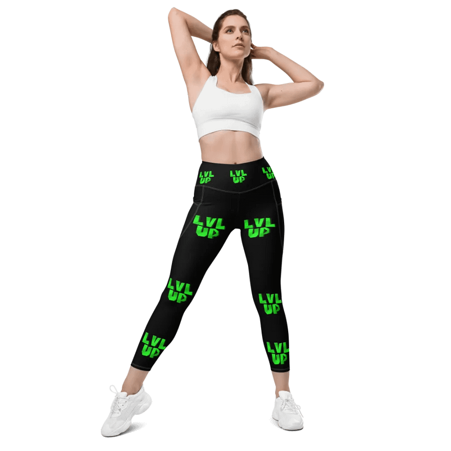 LVL UP Black Yoga Pants product image (1)