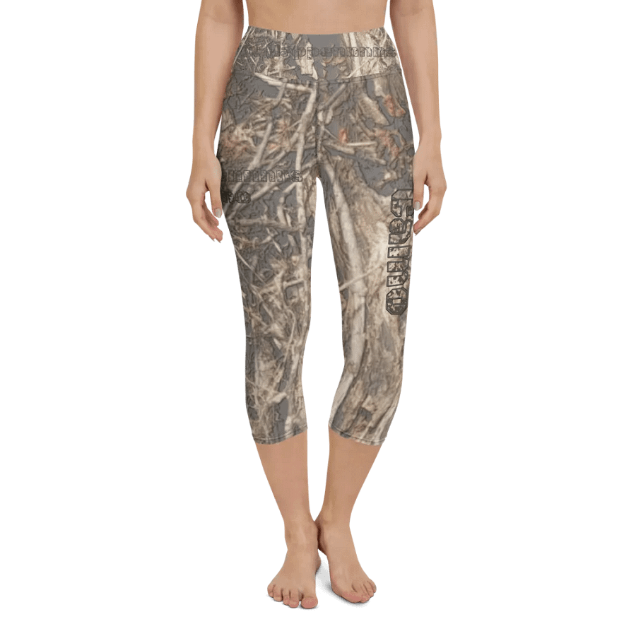 Yoga Capri Leggings - Dead Split - It Happennnns Camo product image (4)