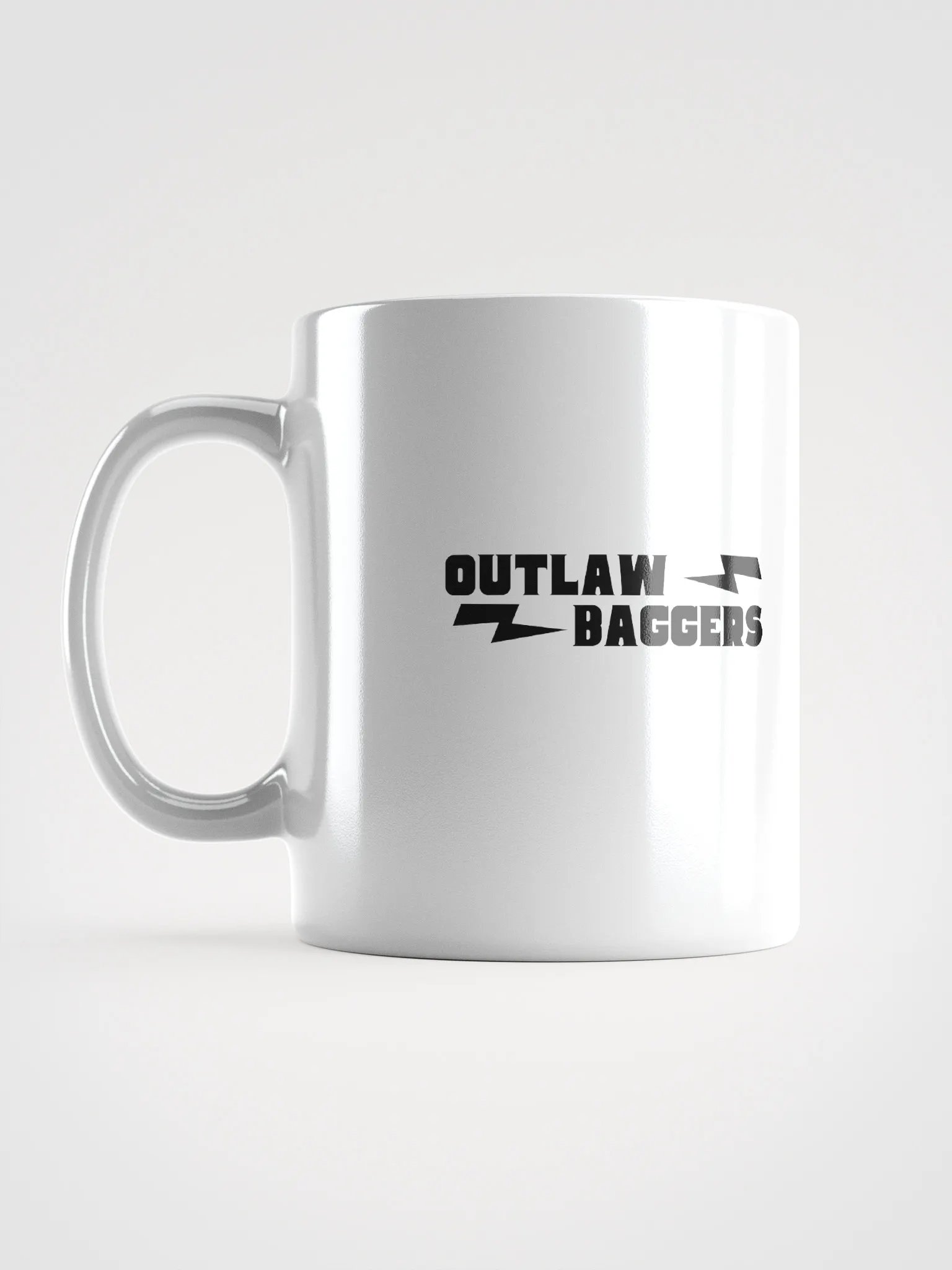 Outlaw Baggers White Mug product image (1)