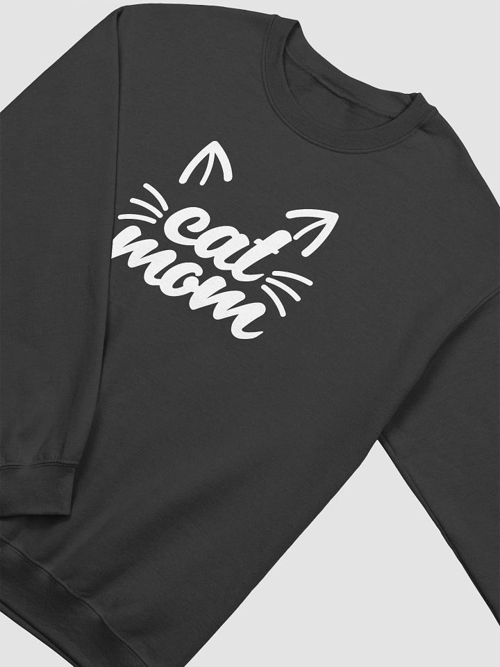 Comfortable Cat Mom Sweatshirt – Perfect for Lounging product image (2)