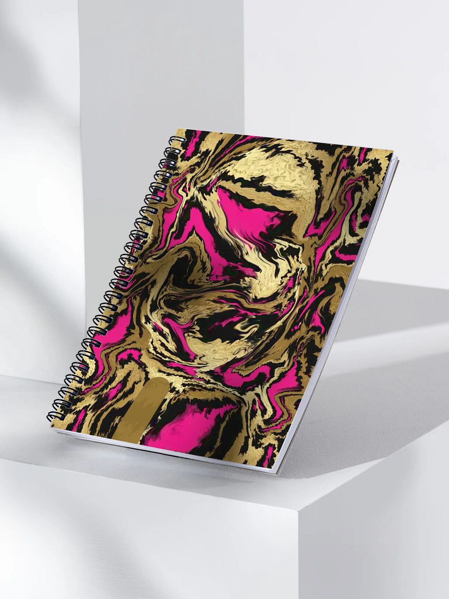 Energetic Swirls Spiral Notebook product image (3)
