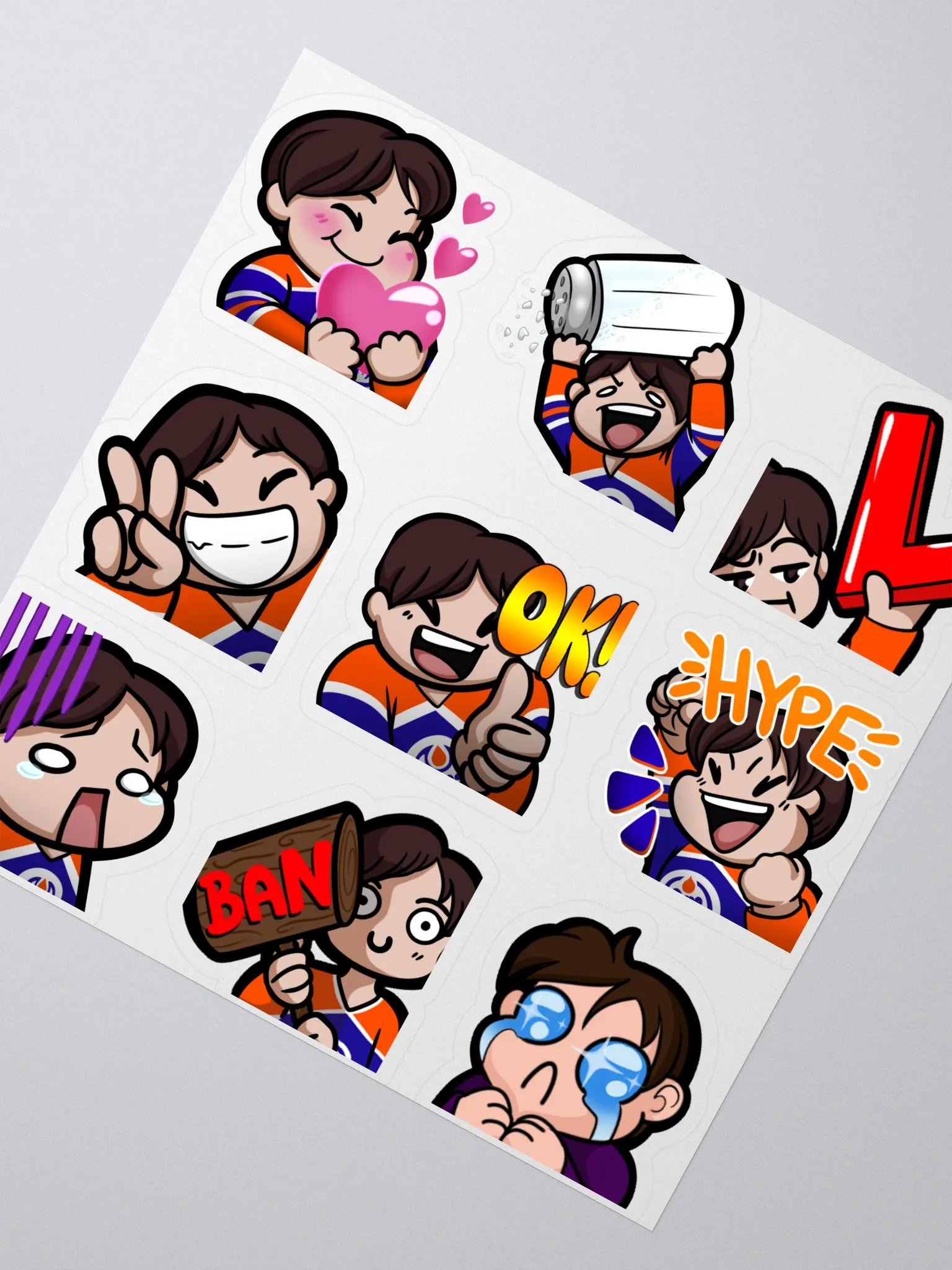 Emote Sticker Set product image (2)
