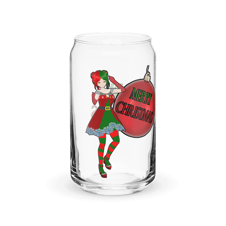 LIMITED EDITION ConfusedCoast Merry Christmas Drinking Glass product image (1)