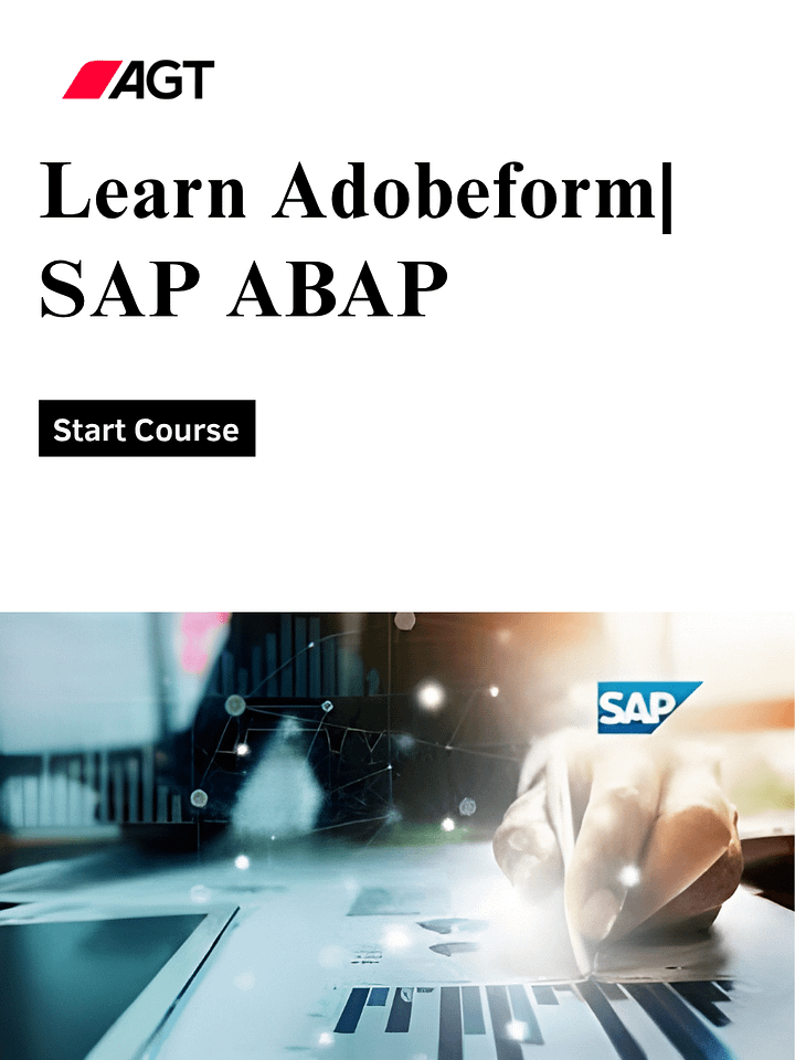 Learn Adobeform| SAP ABAP Real Time Training | Beginners product image (1)