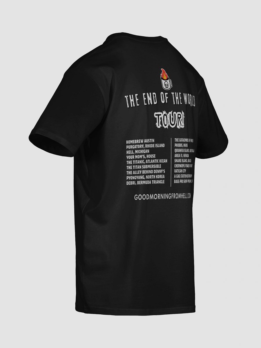 Homebrew Austin Exclusive - The End of The World Tour T-Shirt! product image (6)