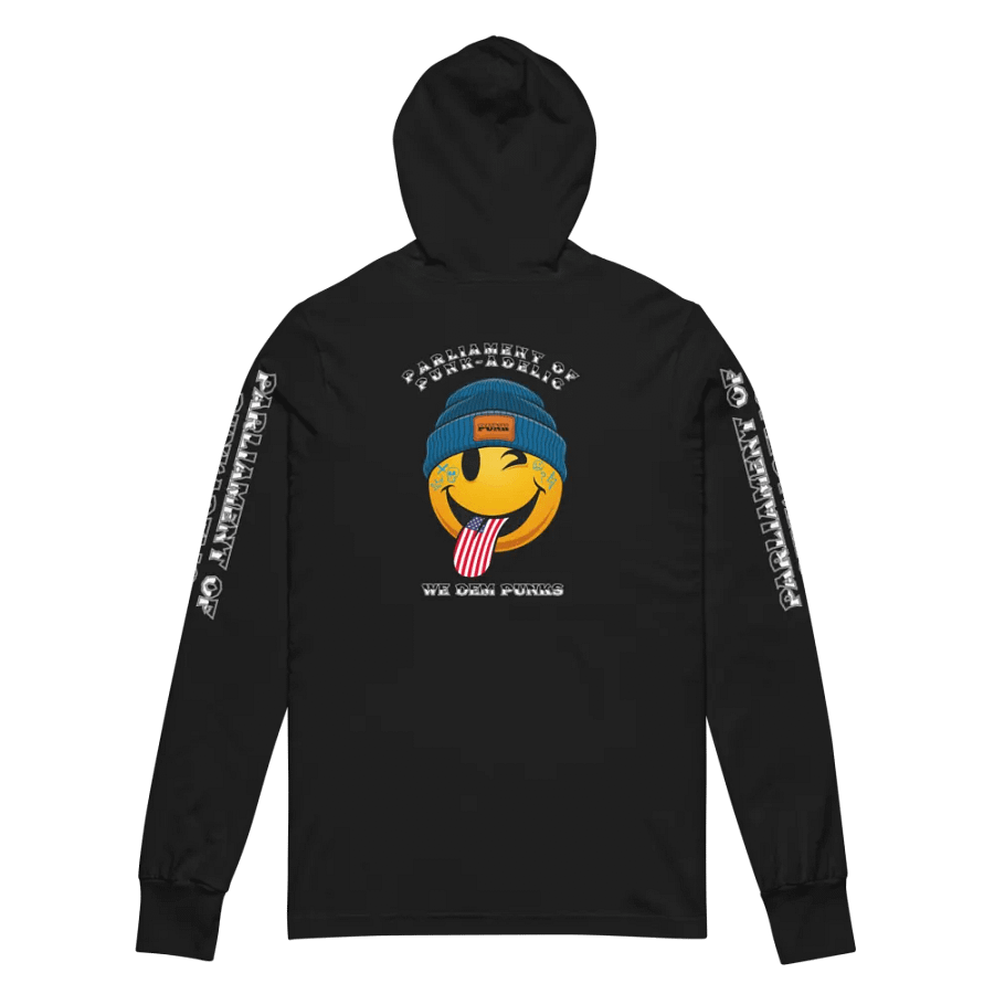 Punk Long Sleeve T Shirt Hood product image (6)