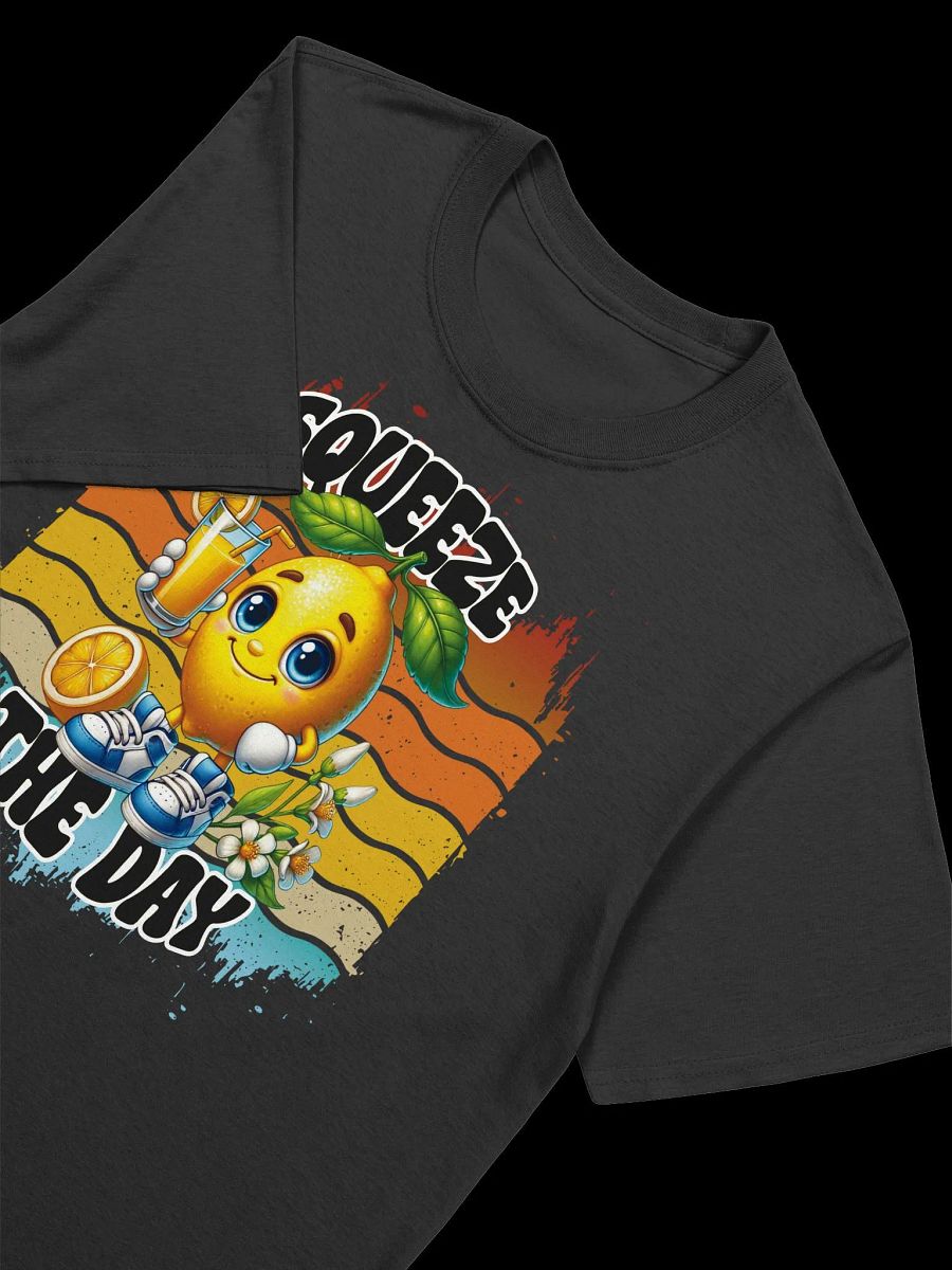 Squeeze the Day-Motivational Lemon Design T-Shirt product image (17)