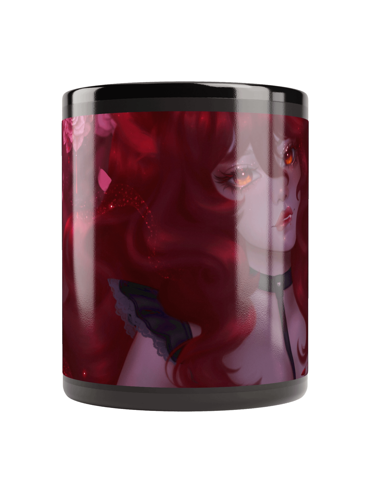 Nixi's Bloody Roses Mug (NightMode) product image (1)