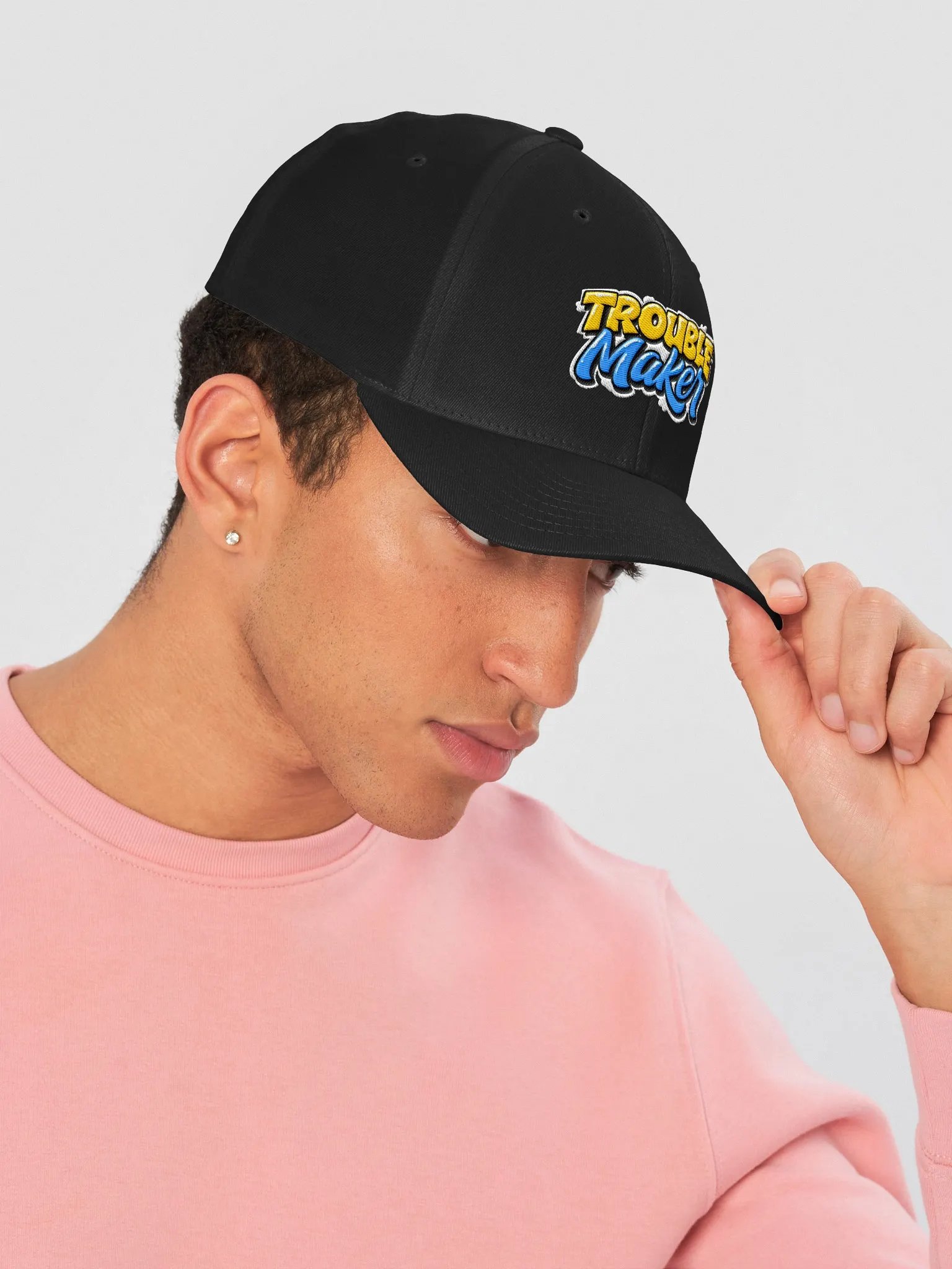 TroubleMaker Series FlexFit Hat product image (4)