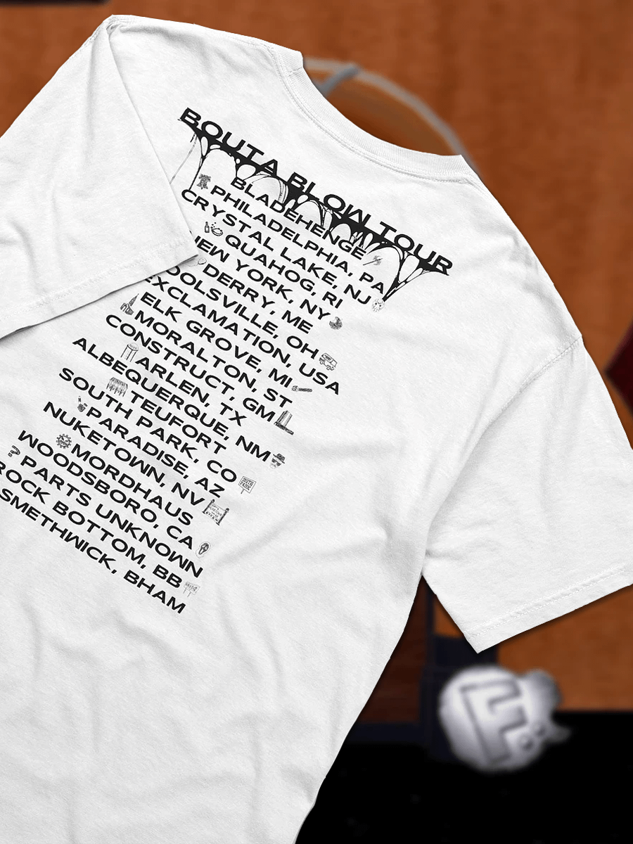 BoomHour Tour Shirt - White product image (4)