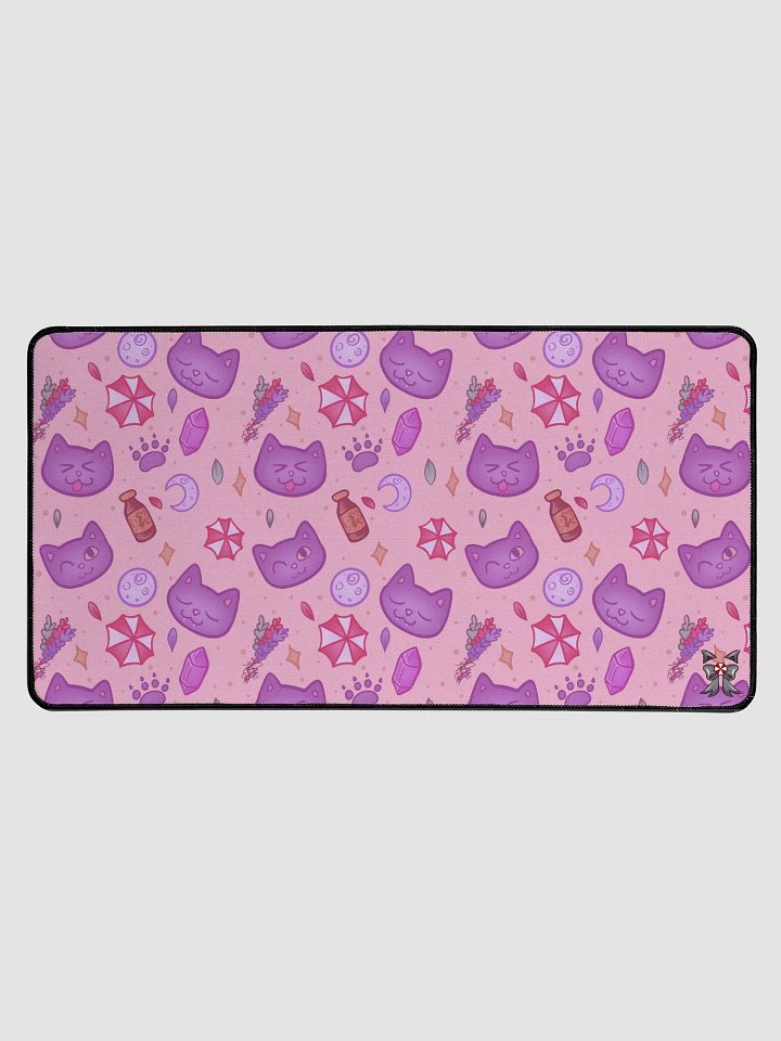 Kitty Desk Mat - Pink/Red product image (1)
