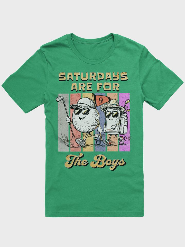 Saturdays Are For The Boys Golfing Tee product image (31)
