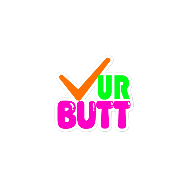 CHECK UR BUTT MAGNET product image (1)