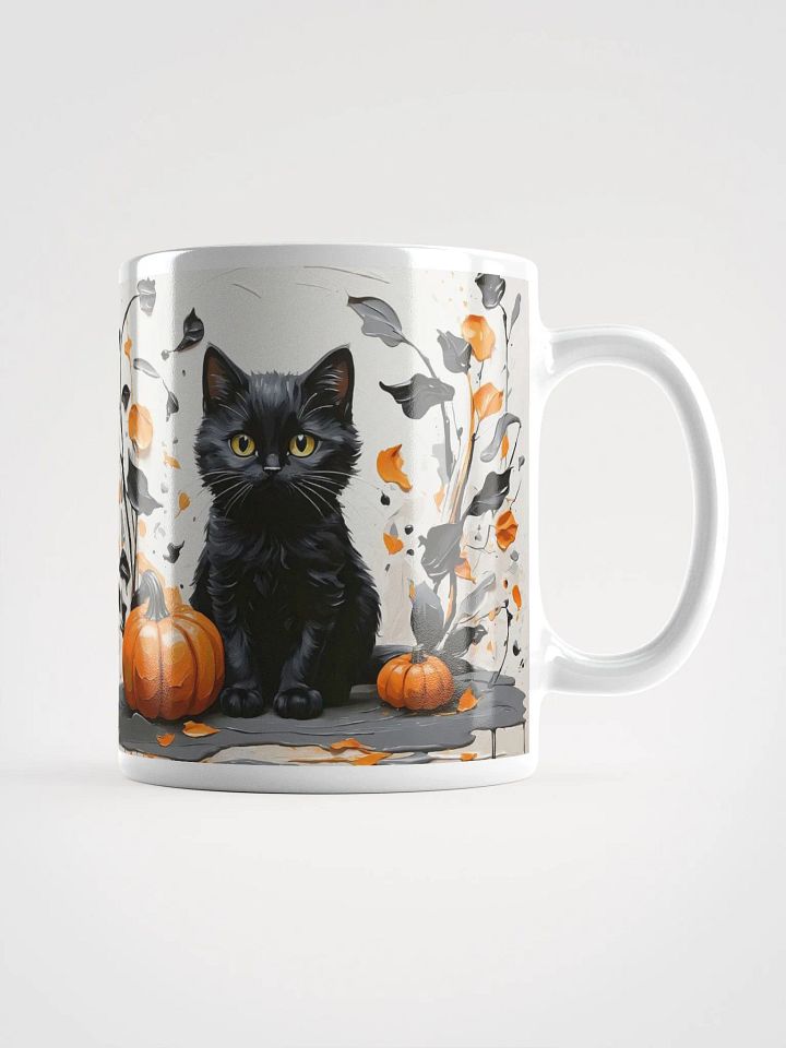 Silent Stalker Black Cat Mug product image (1)