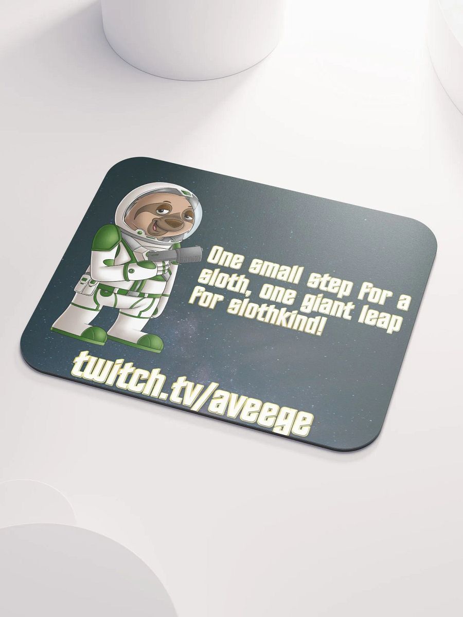 SpaceSloth Mousepad product image (3)