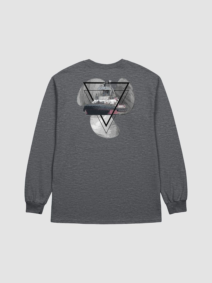 Three blade prop triangle Athena tug Long Sleeve Tee product image (1)