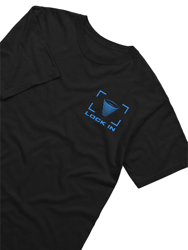 "Lock In" Embroidered T-Shirt product image (2)