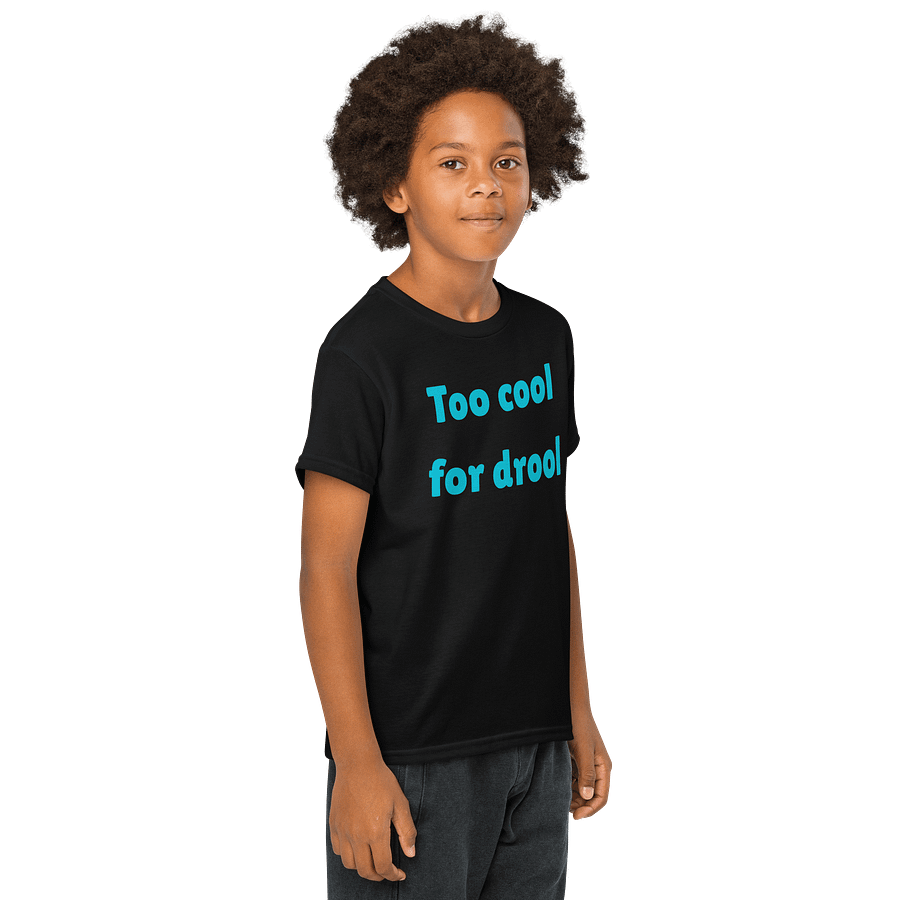 Stylish and Funny Baby Tee – Too Cool for Drool product image (4)