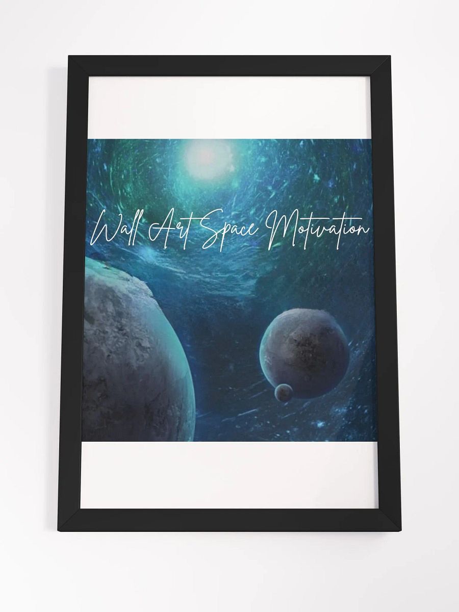 Art Space Framed High-Quality Matte Poster (in) product image (4)