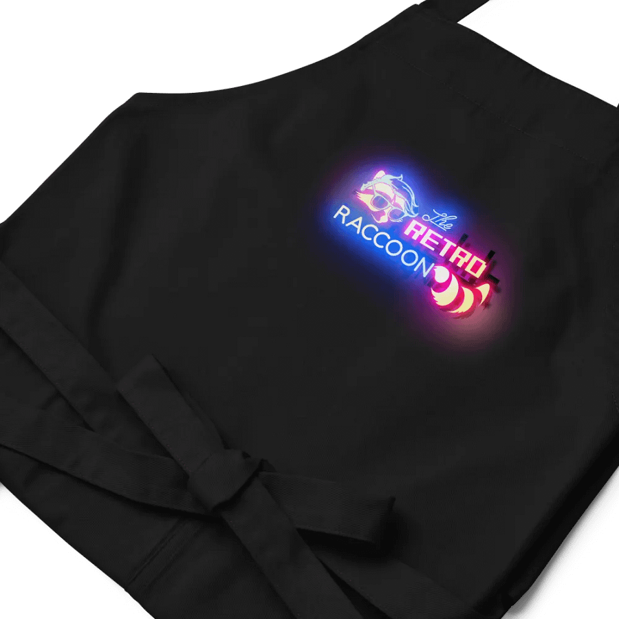 Retro Raccoon Bar Logo Apron product image (5)